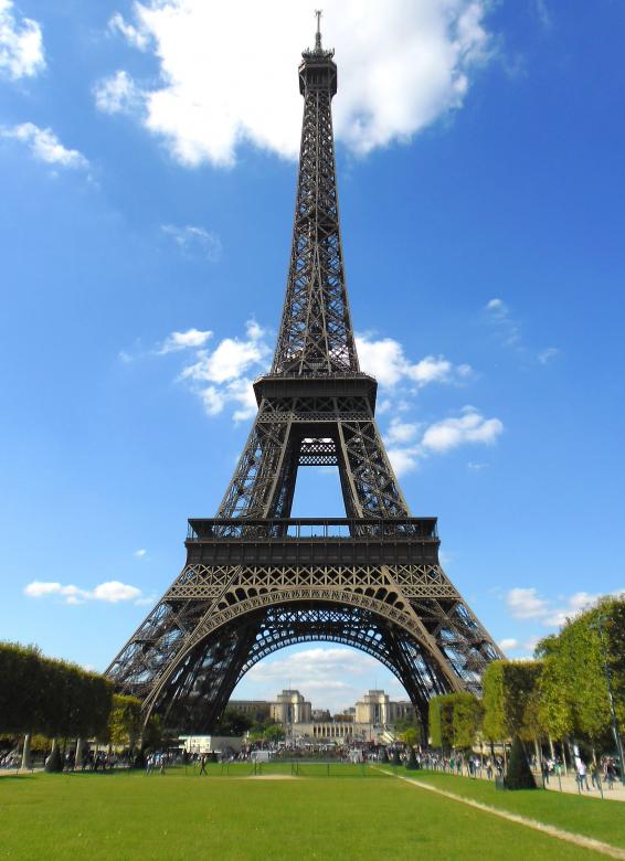 Free stock image of The Eiffel Tower in Paris - France created by Jack Moreh