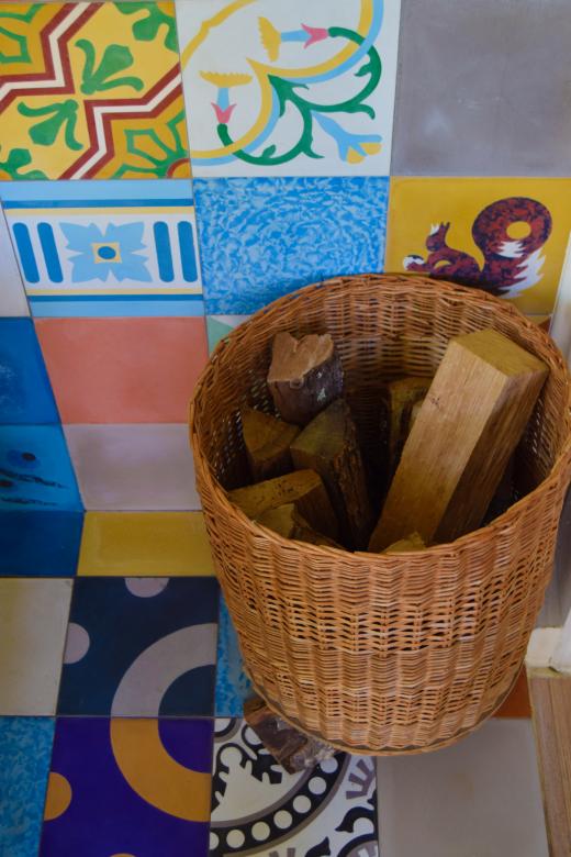 Free stock image of A basket of firewood created by Olga Gladkikh