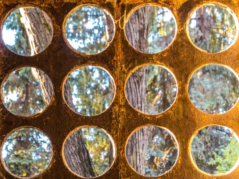 Free stock image of Holes in window  created by Janis Urtans