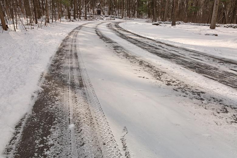 Free stock image of Winding Winter Road - HDR created by Nicolas Raymond