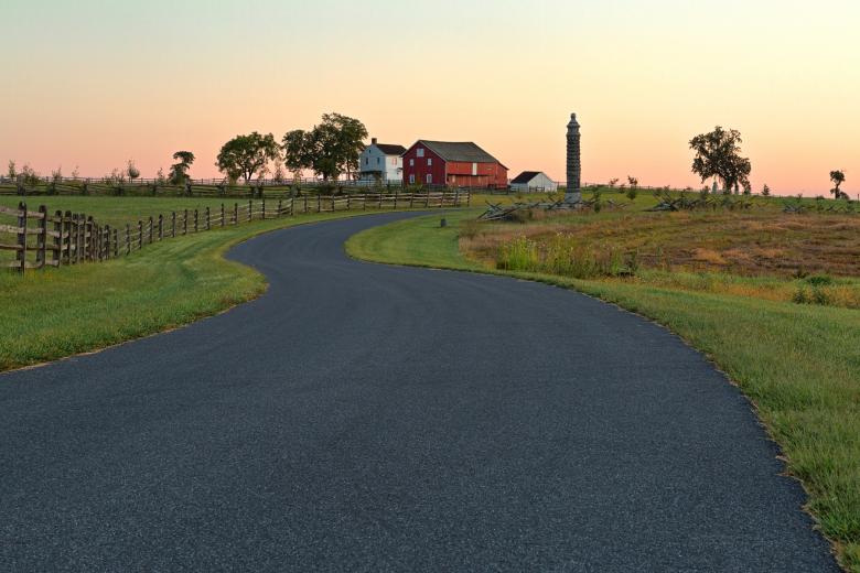 Free stock image of Winding Dawn Road - HDR created by Nicolas Raymond