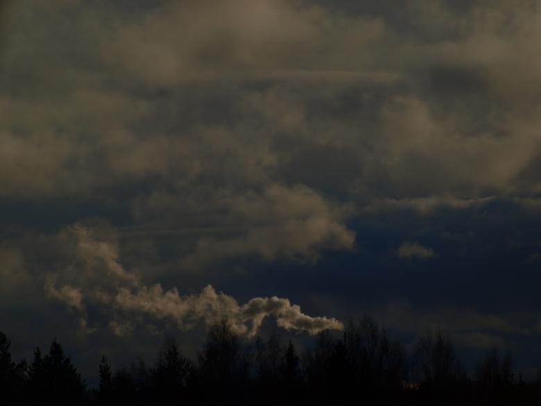 Free stock image of Sky with factory pipe created by Marko Mäkinen