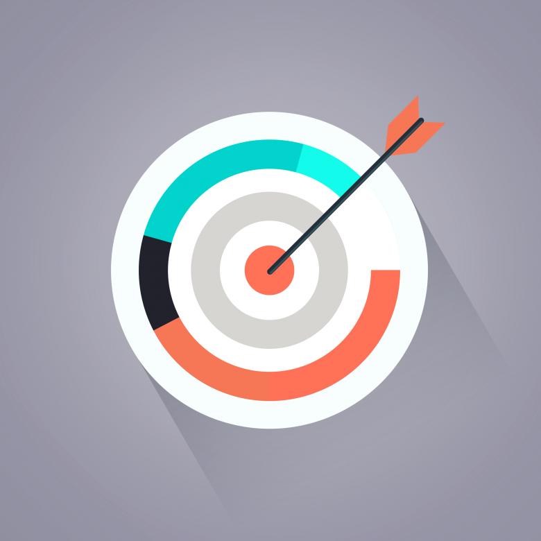Free stock image of Targeting your audience - Arrow and target created by Jack Moreh