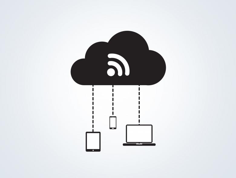 Free stock image of Devices connected to the digital cloud created by Jack Moreh