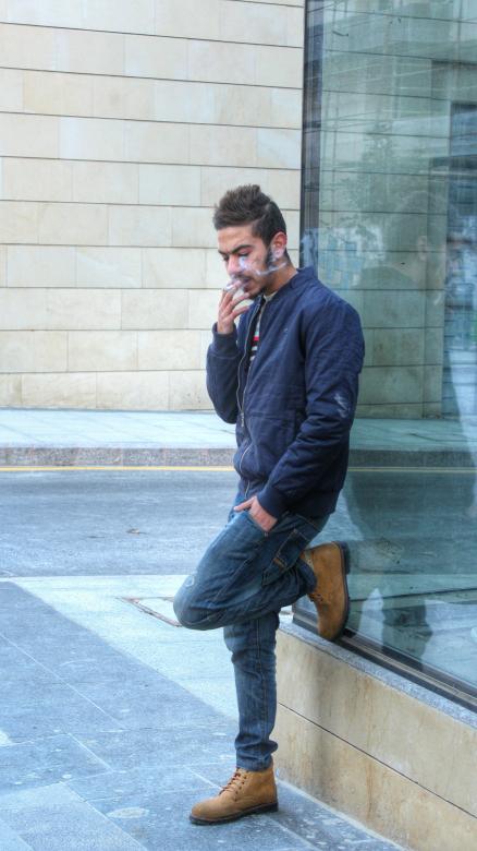 Free stock image of Guy Smoking created by Ahmadd11
