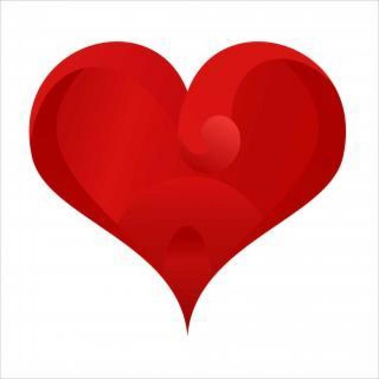 Free stock image of Love heart created by Ronny Overhate