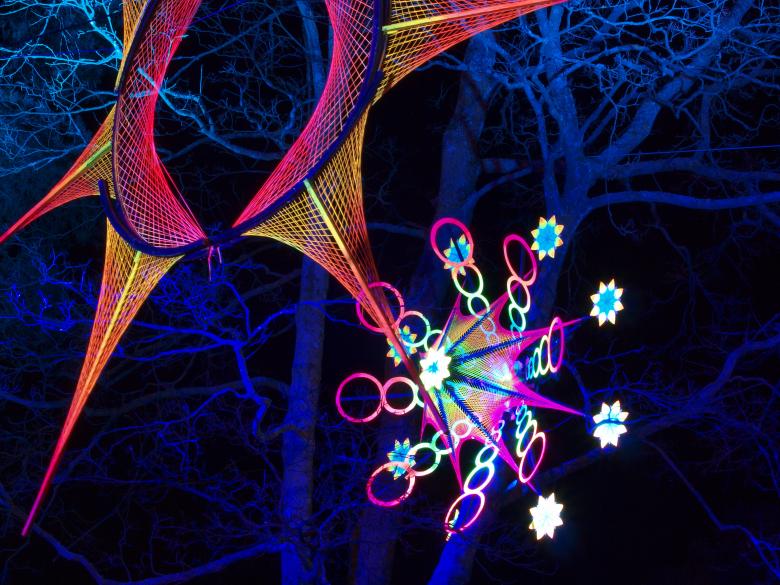 Free stock image of Lightpainting in park created by Marko Mäkinen