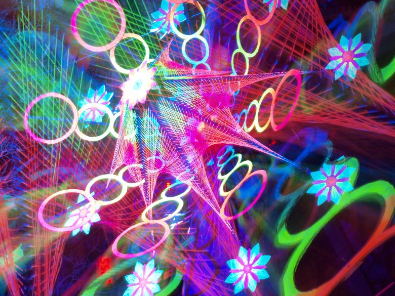 Free stock image of Lightpainting in park created by Marko Mäkinen