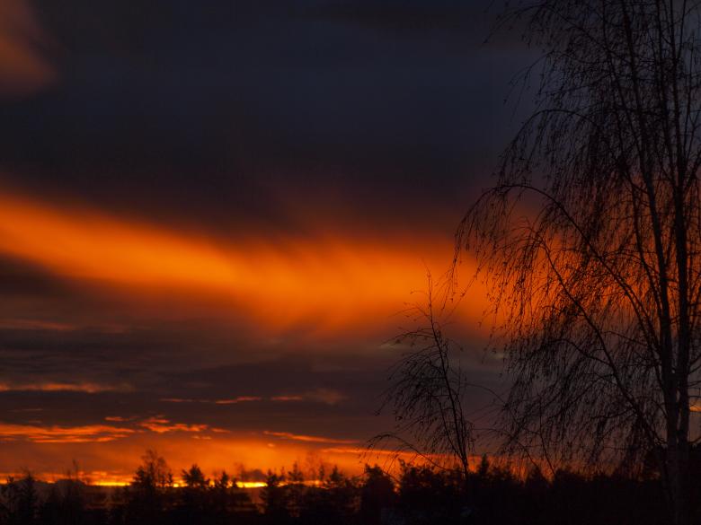 Free stock image of Sunset created by Marko Mäkinen
