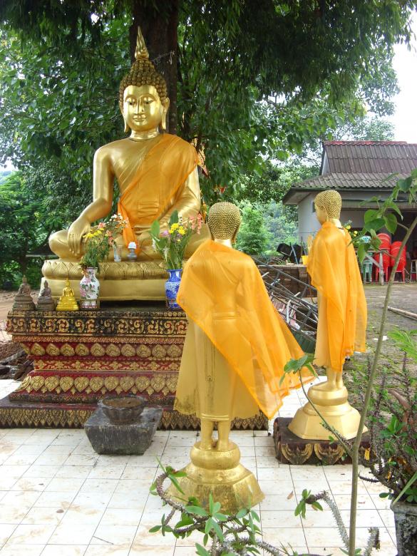 Free stock image of Buddha and monks created by Chas Mac