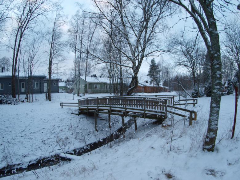 Free stock image of Snowy day created by Marko Mäkinen