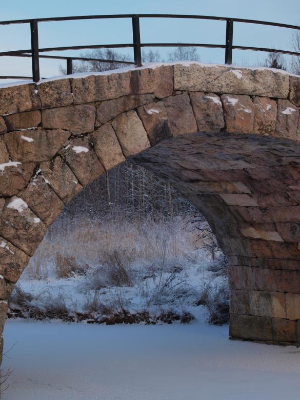 Free stock image of Winter bridge created by Marko Mäkinen