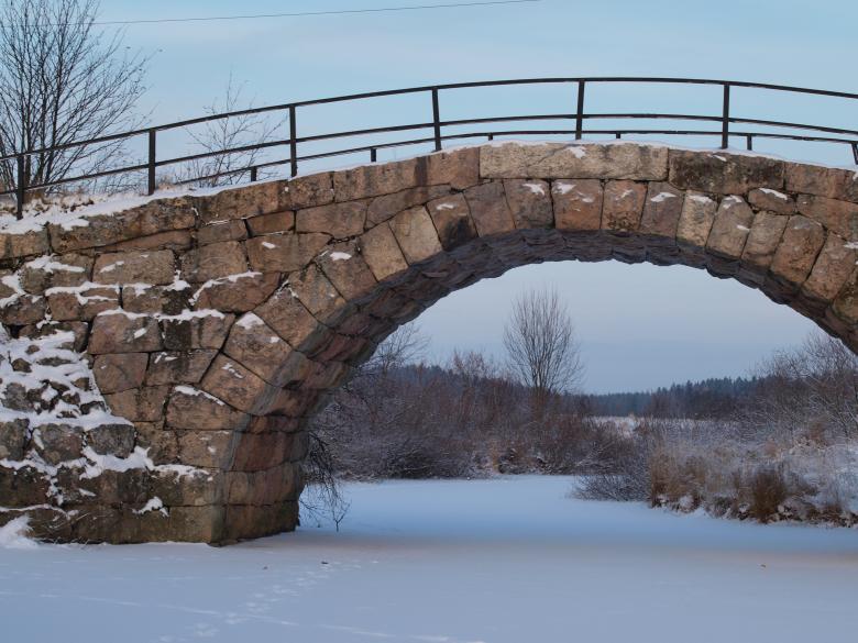 Free stock image of Winter bridge created by Marko Mäkinen