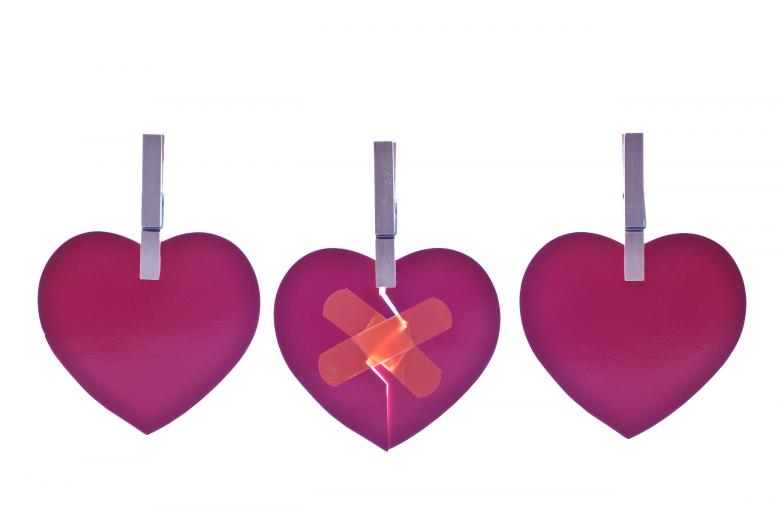 Free stock image of Hearts  created by Geoffrey Whiteway