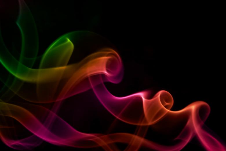 Free stock image of Colored smoke on black created by 2happy