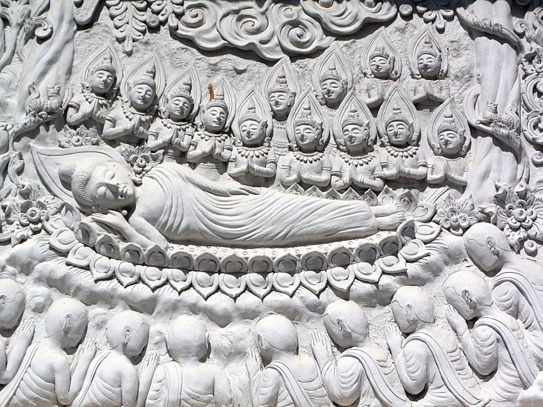 Free stock image of Buddhist Temple Wall Carving created by Chas Mac