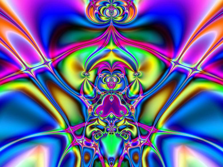 Free stock image of Abstract Open Heart Fractal created by Chas Mac