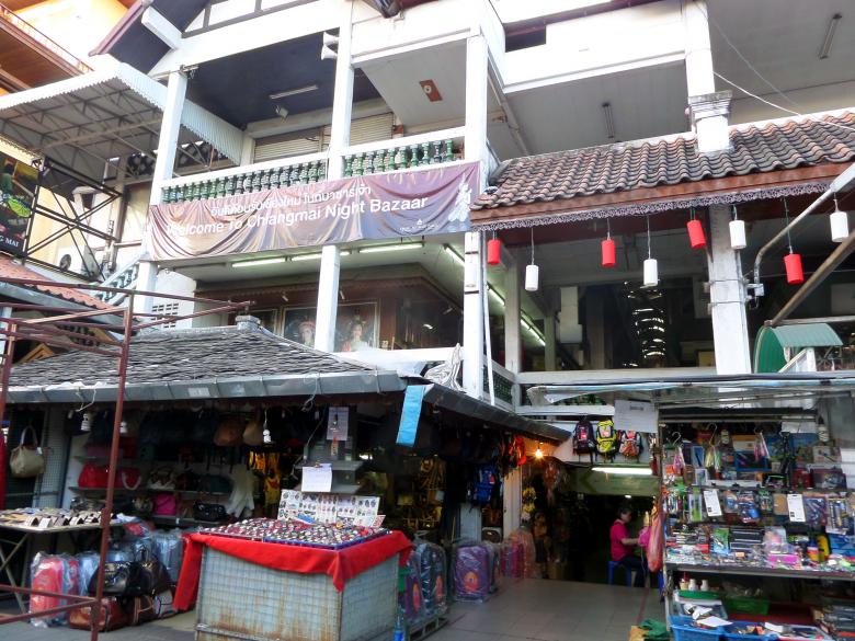 Free stock image of Chiang Mai Night Bazaar created by Chas Mac