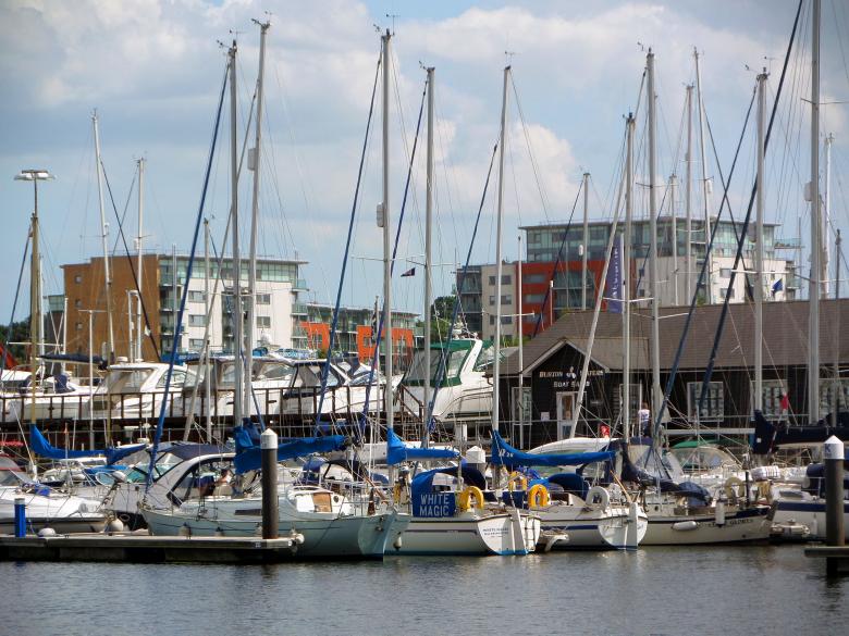 Free stock image of Ipswich Marina created by Chas Mac