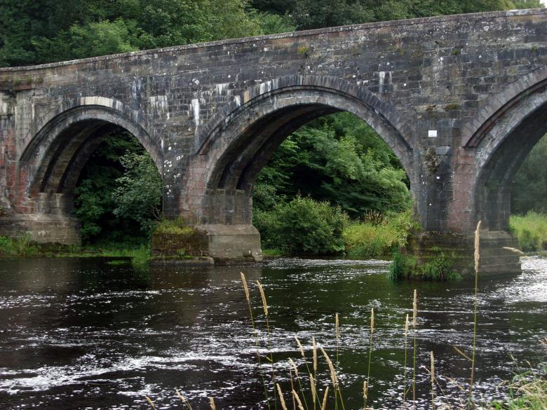Free stock image of Old Avon Bridge created by Chas Mac