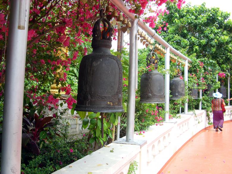 Free stock image of Buddhist Temple Bells created by Chas Mac
