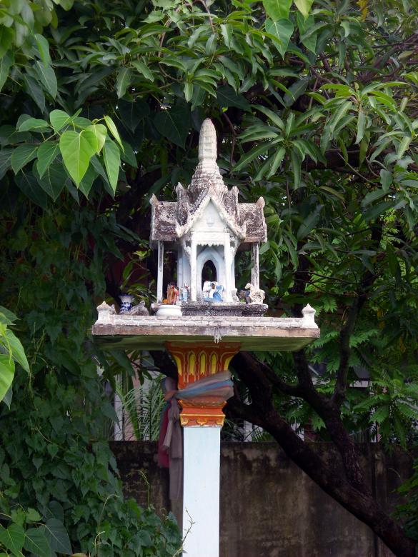 Free stock image of Thai Spirit House created by Chas Mac