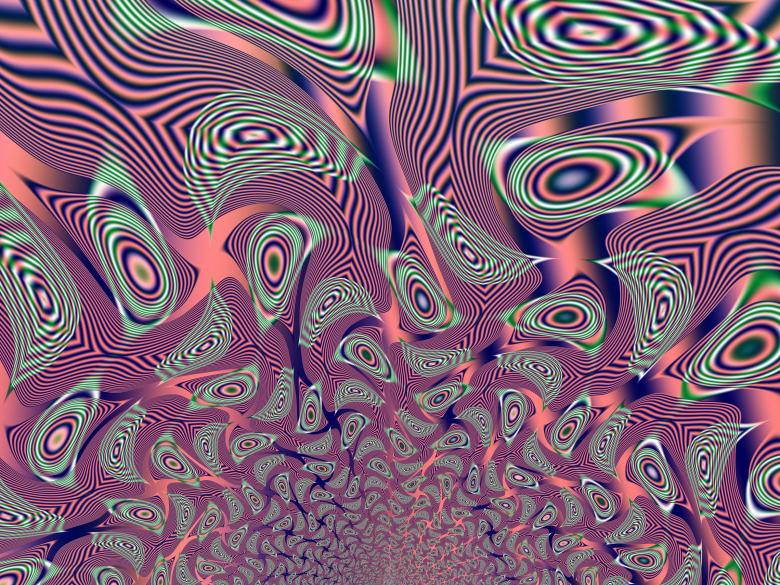 Free stock image of Chaotic Peacock created by Chas Mac