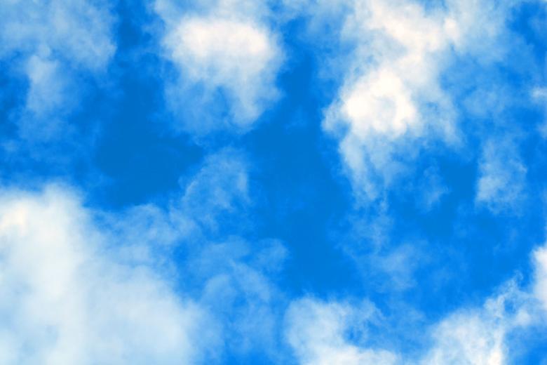 Free stock image of Blue sky - White clouds created by Chas Mac