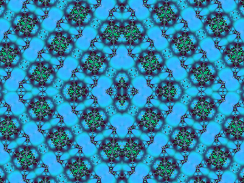 Free stock image of Fractal Tile Pattern created by Chas Mac