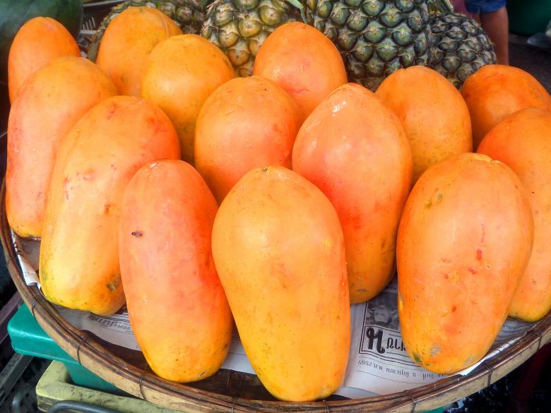Free stock image of Papaya created by Chas Mac