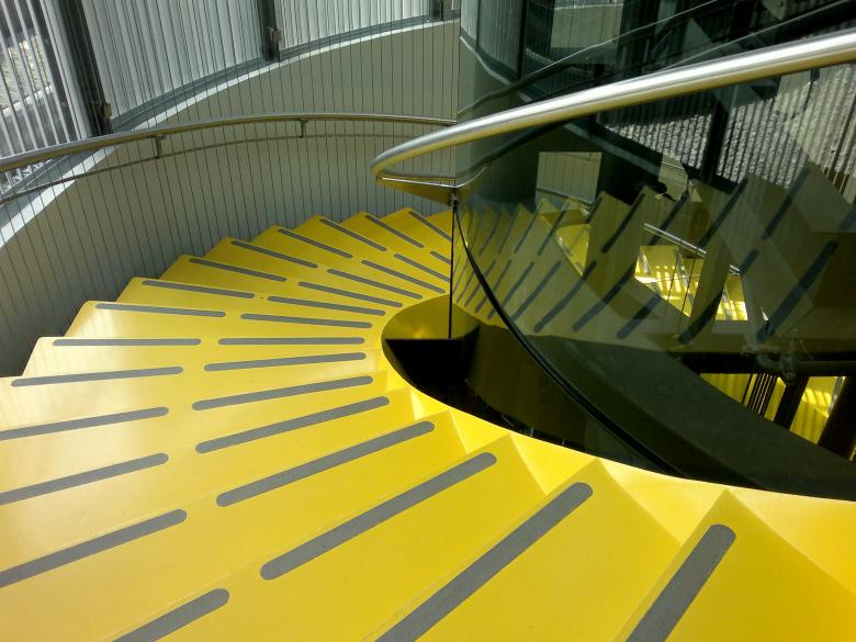 Free stock image of yellow stairs created by Mónica Patricia Núñez Chapa