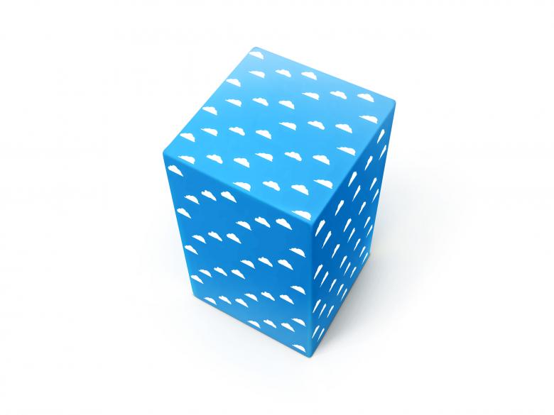 Free stock image of Blue box created by 2happy