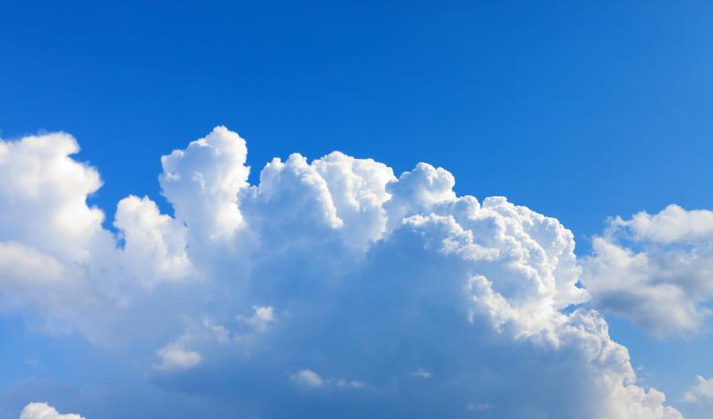 Free stock image of Blue cloudy sky created by 2happy