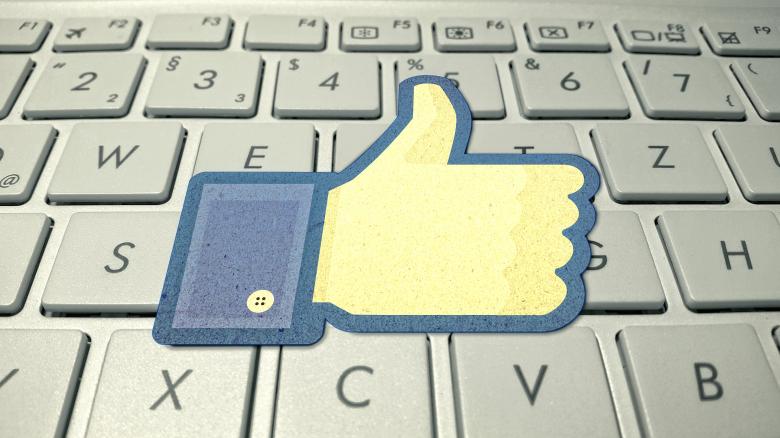Free stock image of Facebook Logo on Computer Keyboard created by Jack Moreh