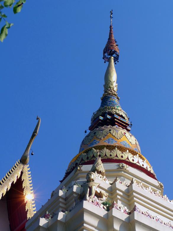 Free stock image of Thai Buddhist pagoda created by Chas Mac