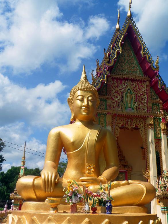 Free stock image of Buddha at Kukasingh temple  created by Chas Mac