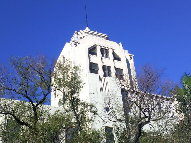 Free stock image of Art Deco building tower flagpole created by MAKAKIKUS