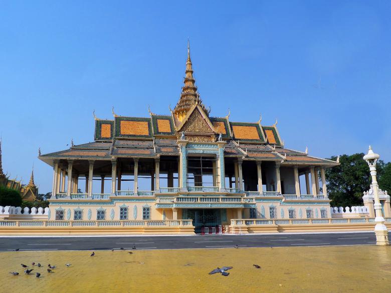 Free stock image of Royal Palace Pavilion, Phnom Penh created by Chas Mac
