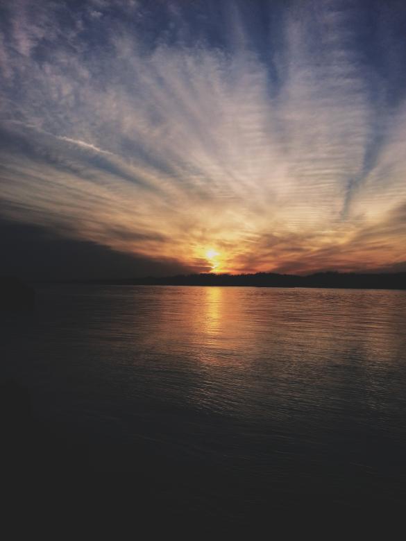 Free stock image of Danube's Sunset created by Mayara Sousa