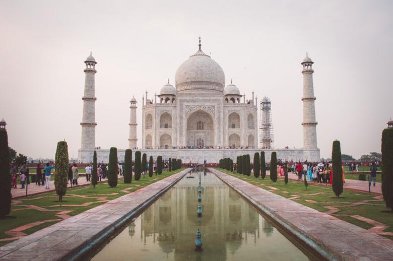 Free stock image of Taj Mahal created by Unsplash