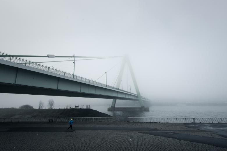 Free stock image of Jogging under the bridge created by Unsplash
