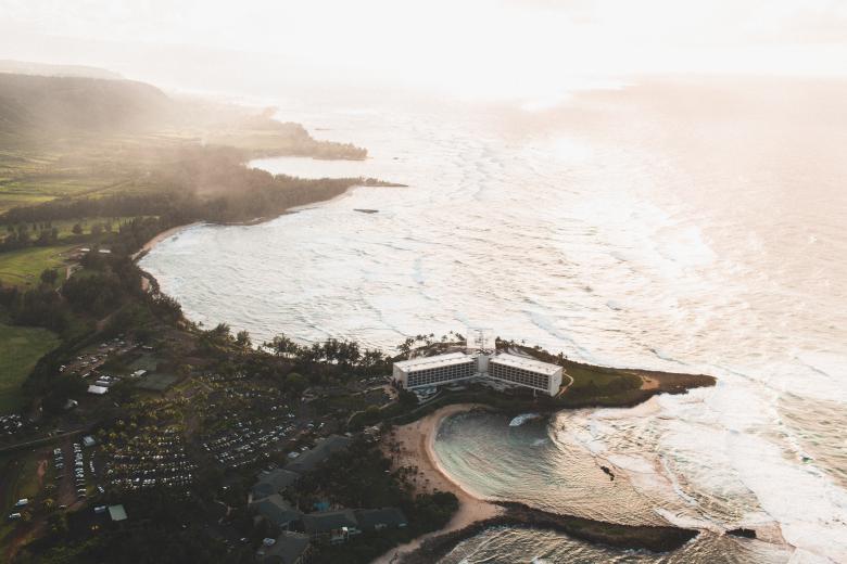 Free stock image of Aerial Beach View created by Unsplash