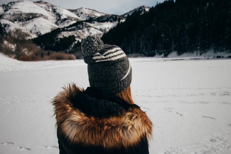 Free stock image of Alone in the Snow created by Unsplash