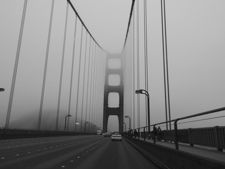Free stock image of Foggy Bridge created by Unsplash