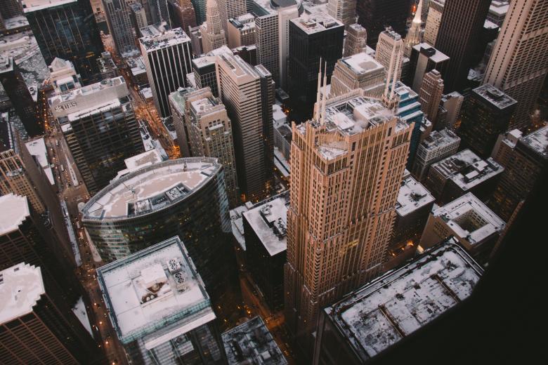 Free stock image of Aerial view created by Unsplash