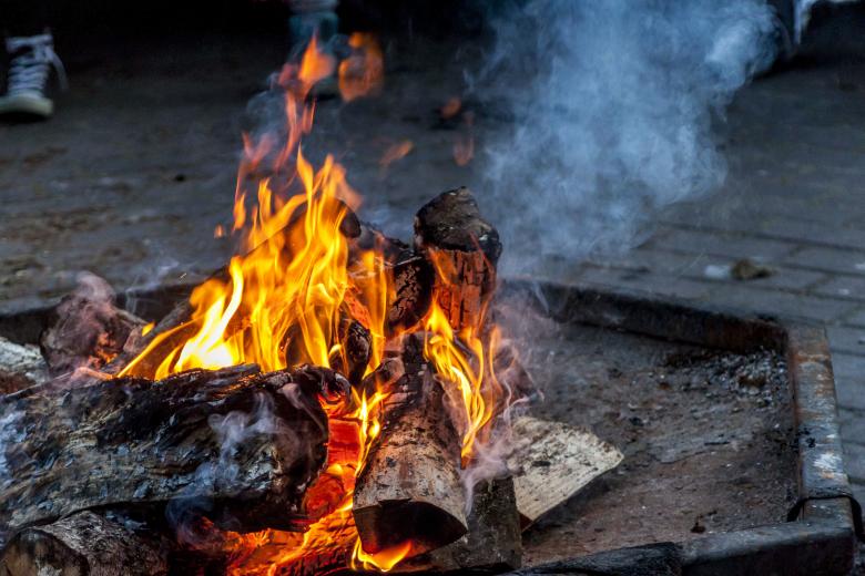 Free stock image of Fireplace created by Unsplash