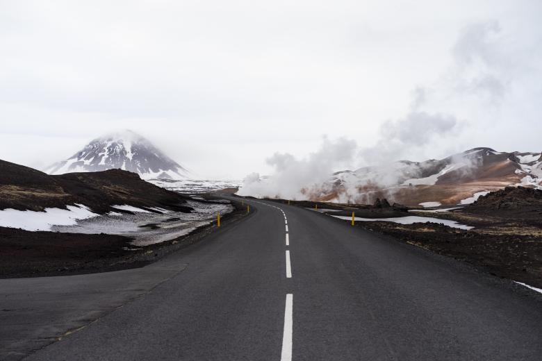 Free stock image of Road to the Mountain created by Unsplash