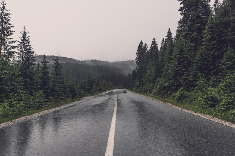 Free stock image of Wet Road created by Unsplash
