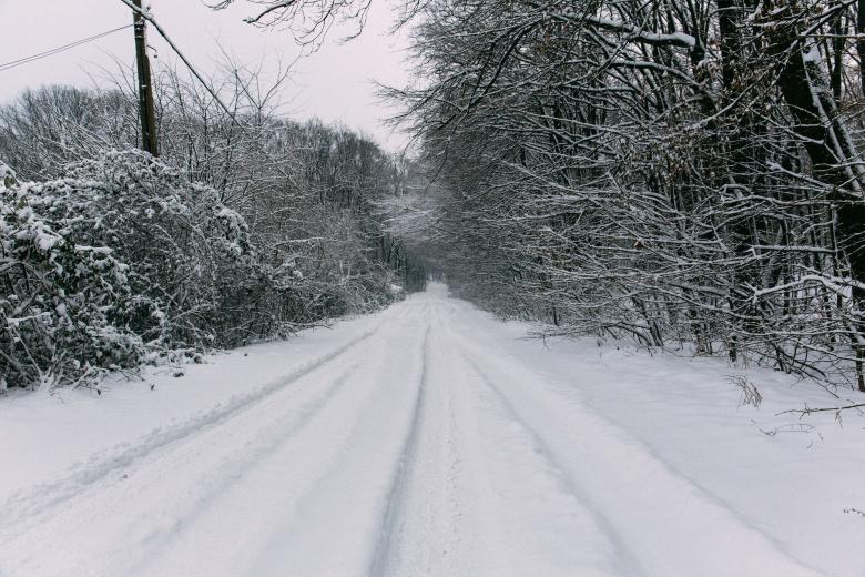 Free stock image of Snowy Road created by Unsplash