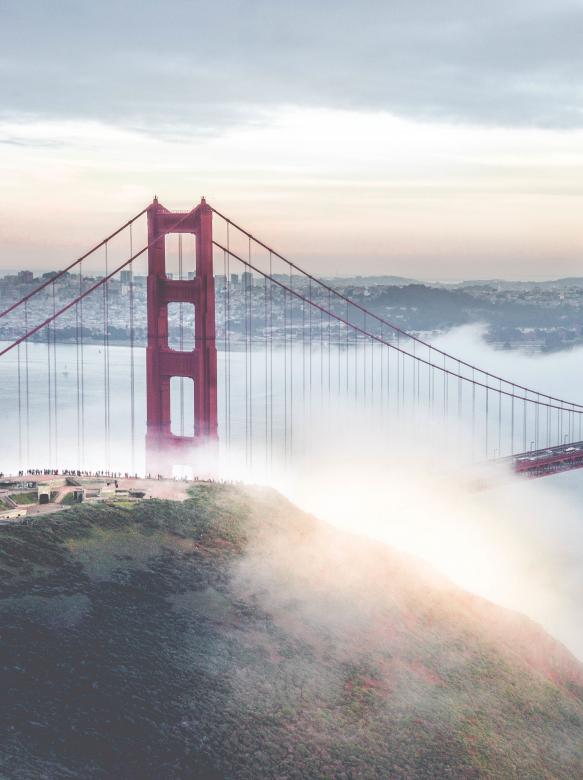 Free stock image of Golden Gate Bridge created by Unsplash